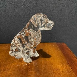 Waterford Crystal Dog